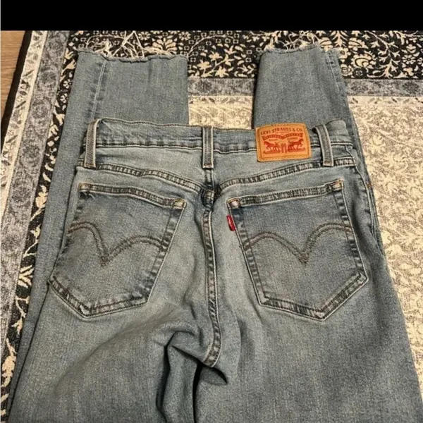 Levi’s wedgie straight jeans 27‎ - Image 5