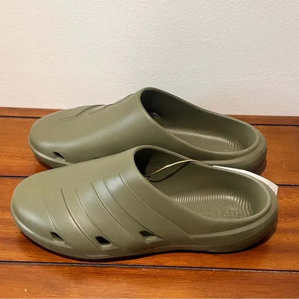 Adidas Adicane Unisex Olive Clog Size 8 or 9 #628 - Image 4
