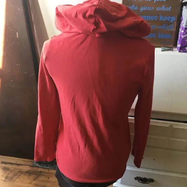 Talbots fitted kangaroo pocket hooded sweatshirt - Image 2