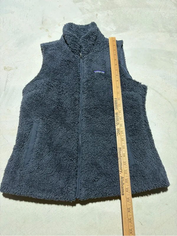 Patagonia Women's Fleece Vest Los Gatos Gray large - Image 3