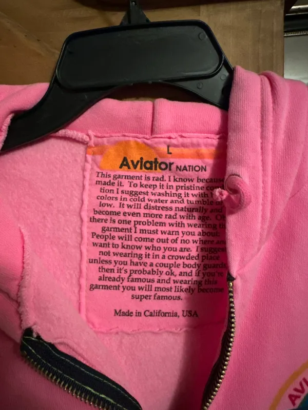 Aviator Nation Zip Up - Image 2