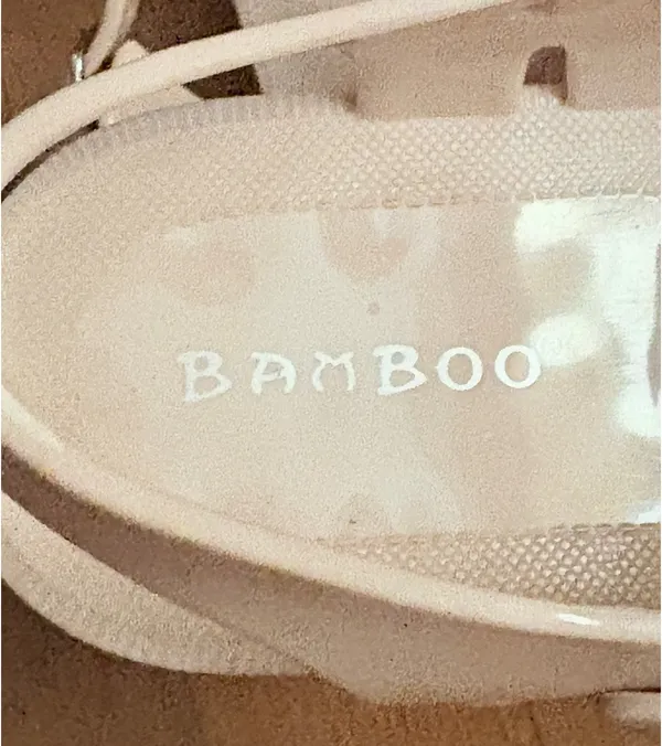 Bamboo Jelly Sandals size 8 - Image 5