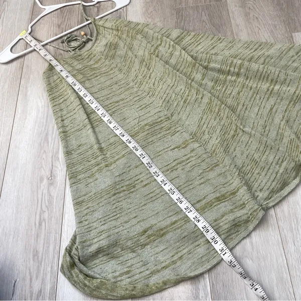 Free People Dress romera sweater tunic tank womens Green (medium) beach summer - Image 8