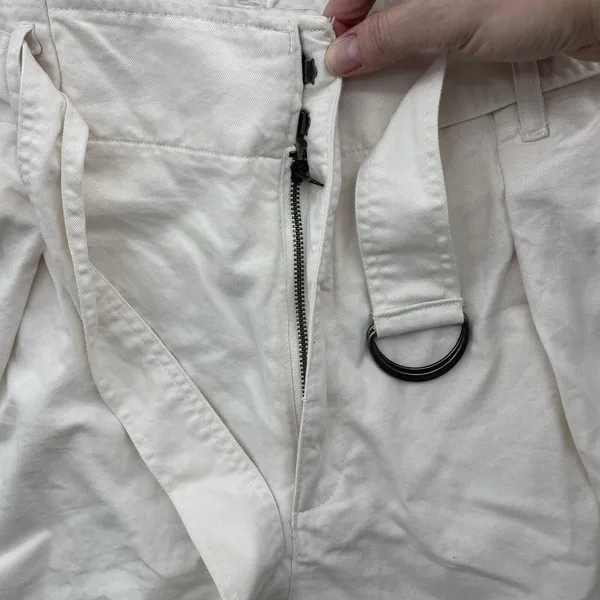Abercrombie &‎ Fitch Large Long A&F Ultra Wide Leg Pant Pleated Front Women’s - Image 8