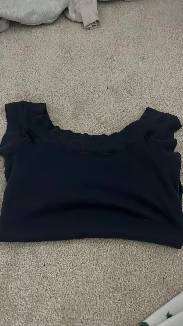 Navy Blue Shirt Brandy Melville - Image 4