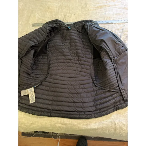 Eddie Bauer First Ascent EB800 Goose Down Black Puffer Jacket Women's Size L - Image 6