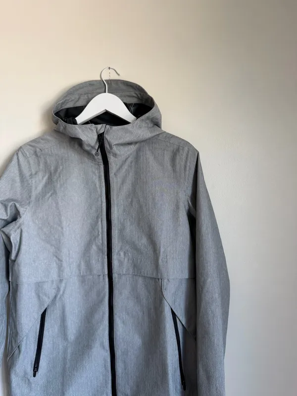 Mondetta Outdoor Project Women’s Long Grey Coat Size Medium Lightweight Jacket - Image 2