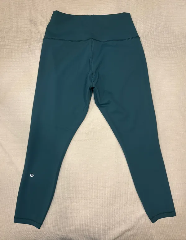Lululemon Wunder Train High Rise Leggings 25” - Green Jasper - Image 5