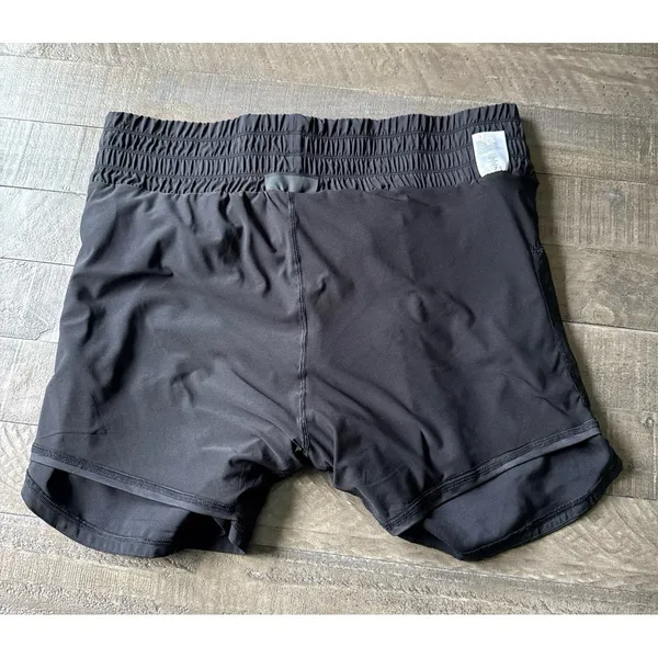 Crane Women's Black high-waisted running shorts Size XL‎ - Image 10
