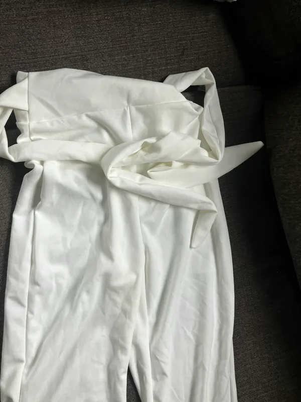 White Flare Pants - Image 5