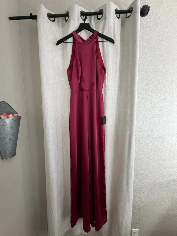 Lulus Jumpsuit Wide-Leg backless - Image 9