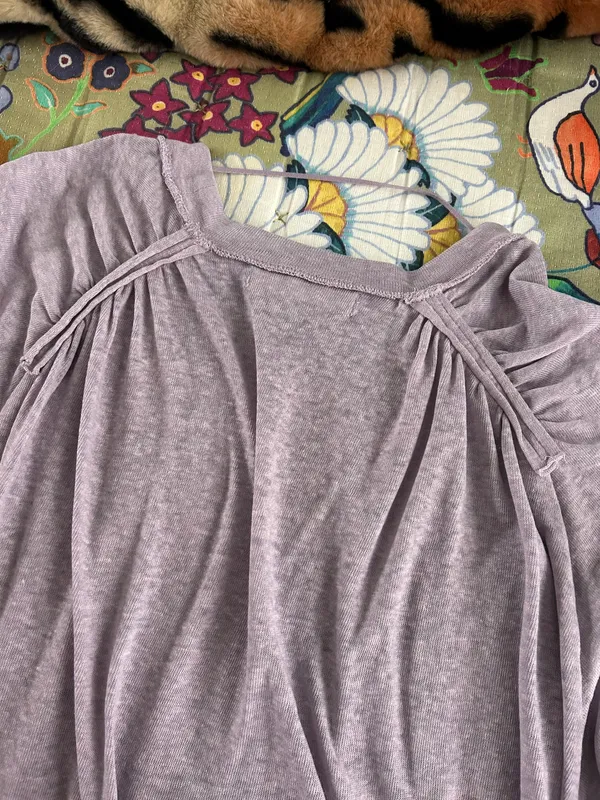 Free People Oversized Heathered Tee - Image 2