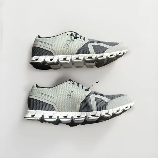 On Cloud Women's Running Shoes W9.5 Slate Rock Swiss Cloud 5 Gray Black EC - Image 4