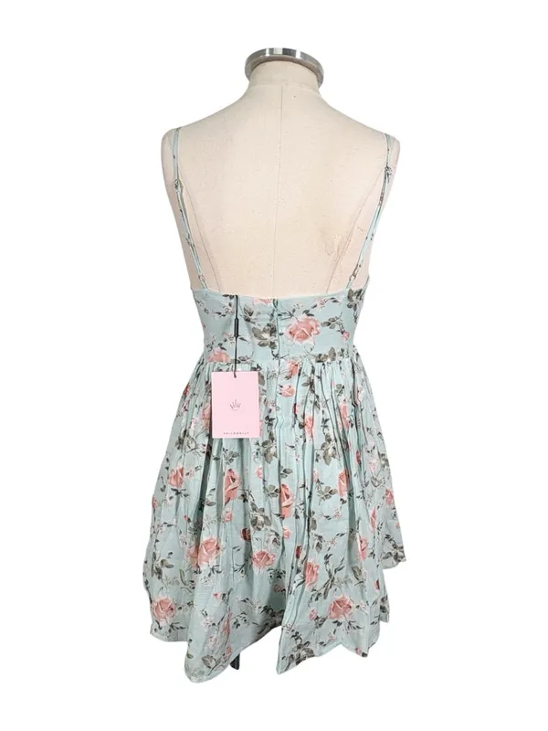 NEW Hello Molly Rosy Days Mini Dress Size 6 - Image 5