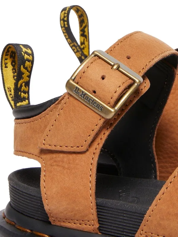 Dr. Martens Brown Blaire Athena Leather Sandals - Image 5
