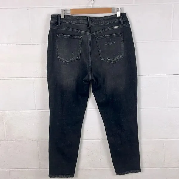 KanCan high rise faded black relaxed fit skinny jean - Image 2