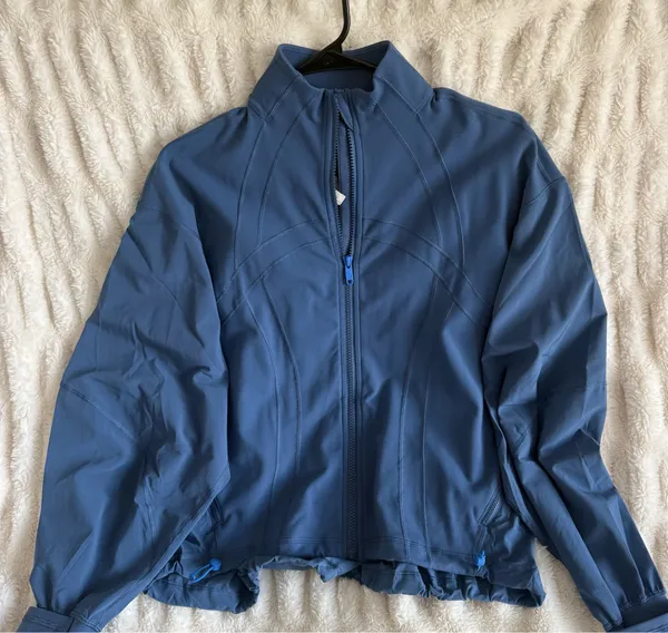 lululemon athletica Women's Slate Blue Utility Zip Jacket - Image 2