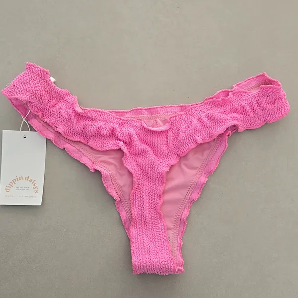 NWT! Dippin Daisys Pink Rose Bottom Size M - Image 3