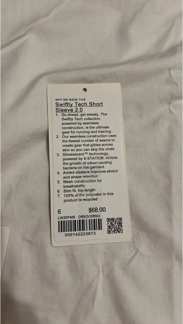 Lululemon Swiftly Tech Short Sleeve 2.0 - Image 7
