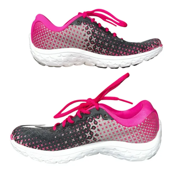 Brooks PureFlow 5 Women's 7.5B Black Pink Running Shoes 1202071B688‎ - Image 2