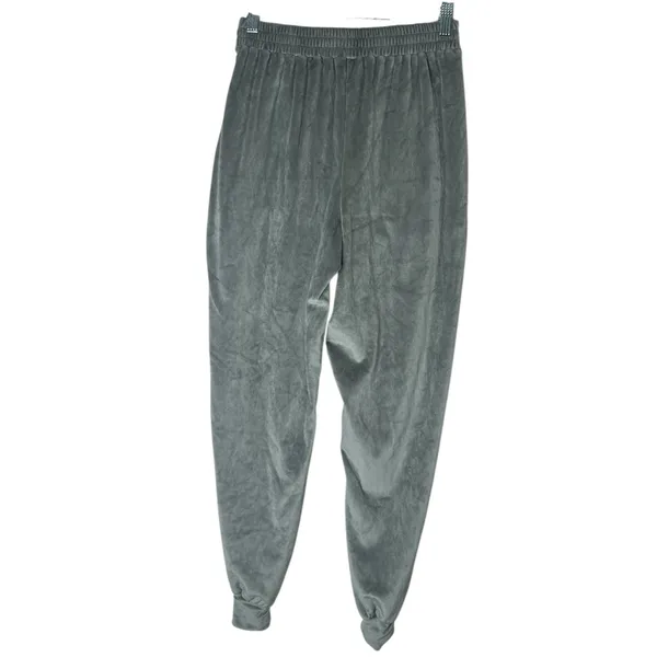 Skims Velour Velvet Joggers Gunmetal Small - Image 5