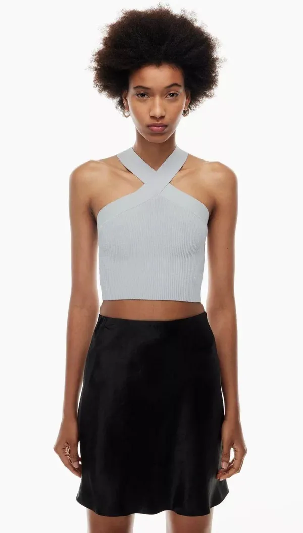 Sculpt Knit Criss Cross Tank - Image 2