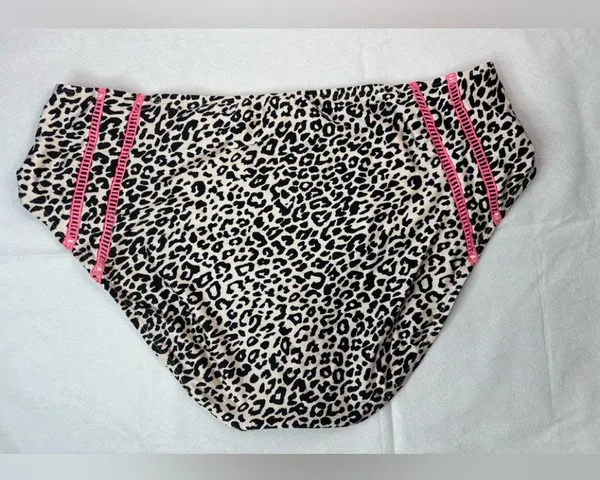 No Boundaries 3X Leopard Print Bikini Bottoms - Image 2