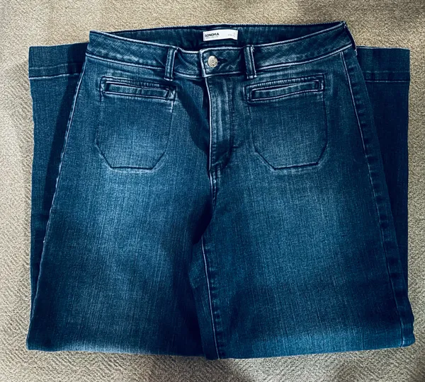 Sonoma dark wash wide leg jeans - Image 10