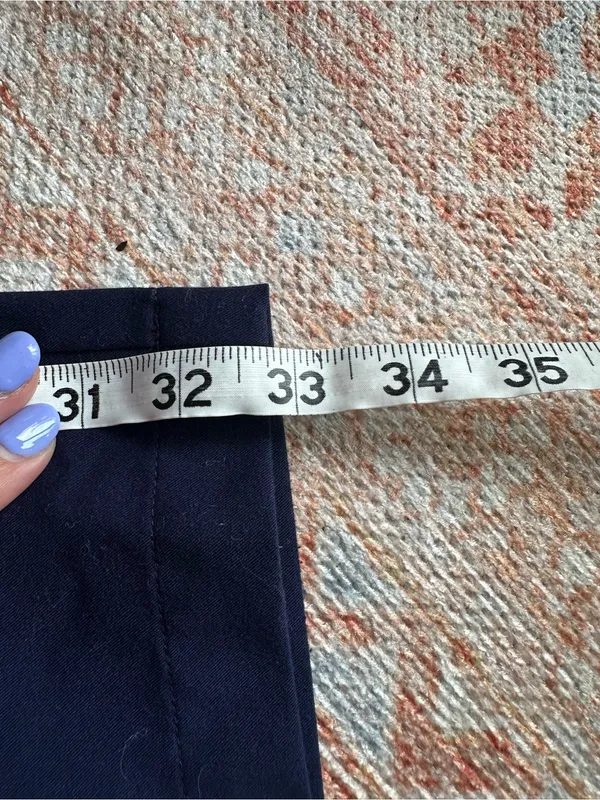 Figs scrubs Regina high waist straight leg pants navy blue 1001674 XXS/T TALL - Image 6