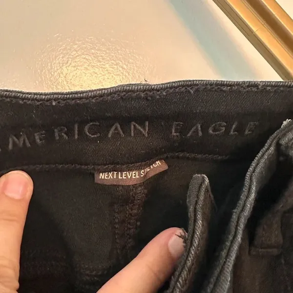 American Eagle black skinny jeans - Image 6