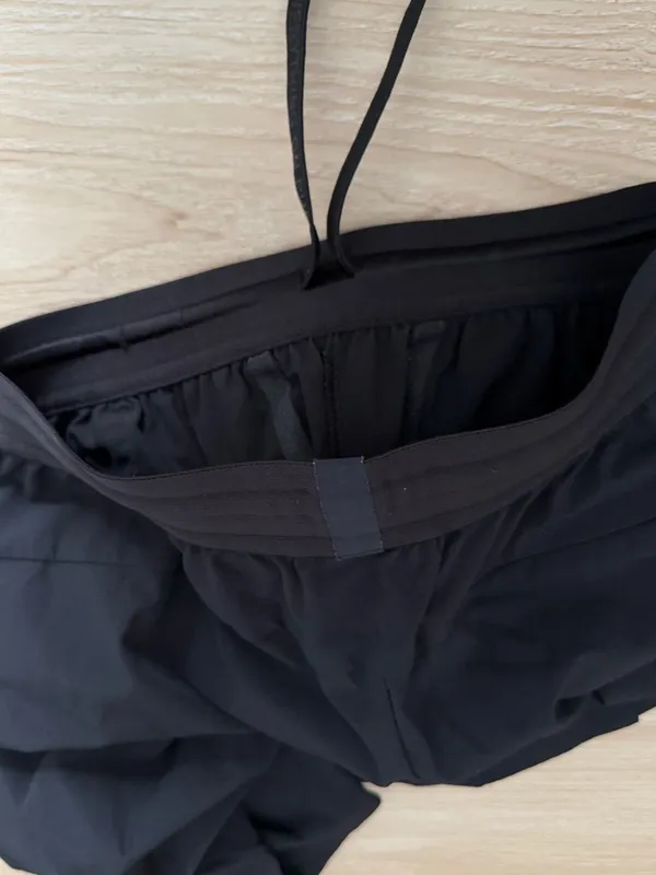 Hill City Men’s XS Midweight Train Pants Black Outdoor Drawstring Jogger Fitted - Image 9