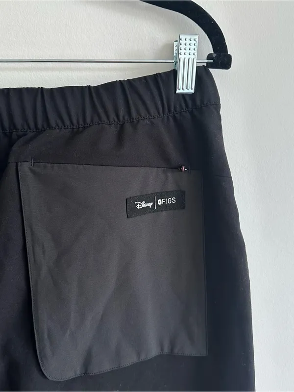 Figs x Disney Black Zamora Scrubs - Image 9