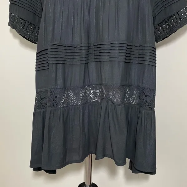 Anthropologie Maeve Tiered Lace Tunic - Image 5