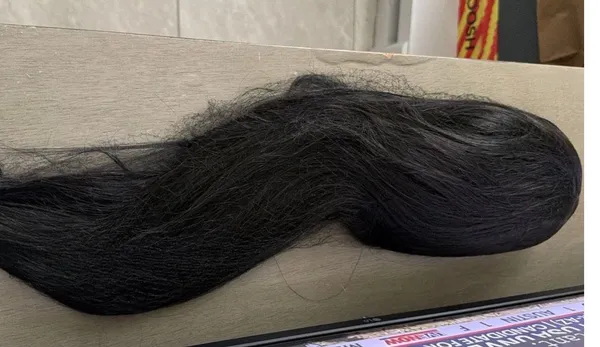 Mercy blended Hair 20 inch 5x5 HD lace front wigs 200density human frontal Hair - Image 3