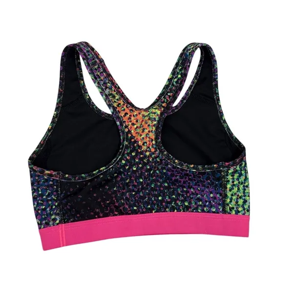 Nike Pro Classic Medium Impact Kaleidoscope Athletic Sports Bra Women's Small - Image 2