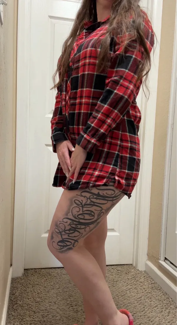 Sonoma Red Black Plaid Flannel Pj Shirt - Image 3