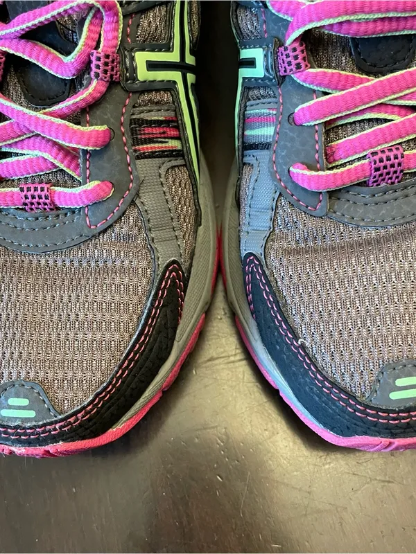 Asics Gel-Venture-5 Women Sz 6 Trail Running Shoes Pink Gray Athletic Sneaker - Image 9