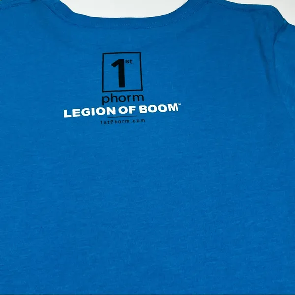 1st Phorm Legion of the Boom Womens Size 2XL Blue‎ Short Sleeve Shirt Health - Image 6