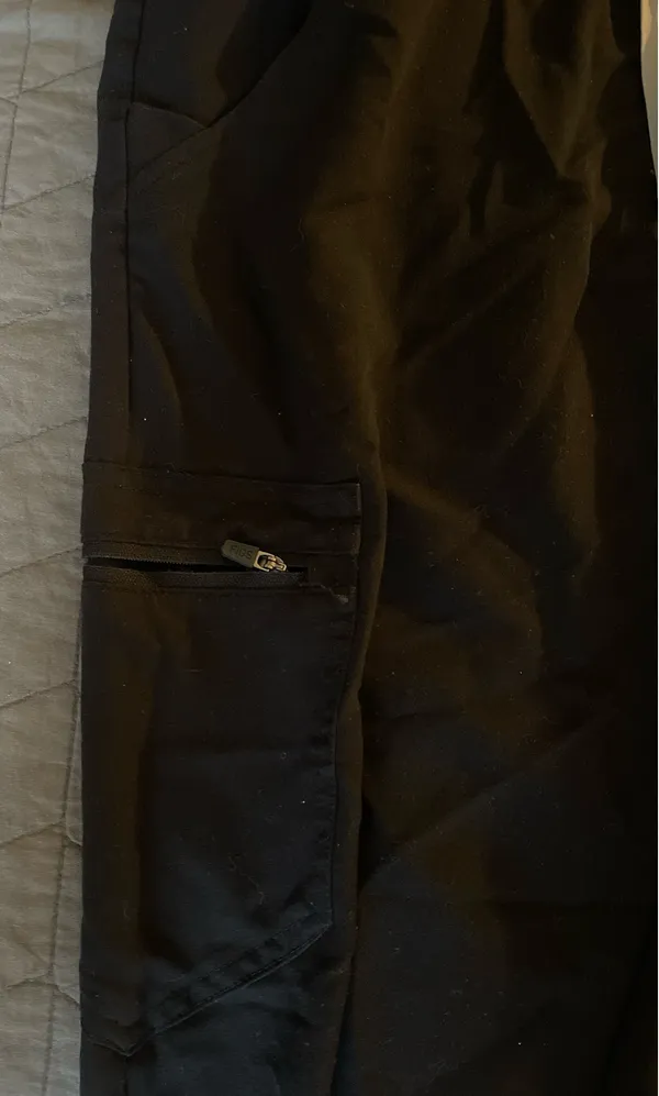 FIGS Black Zamora Jogger Scrub Pants - Image 2
