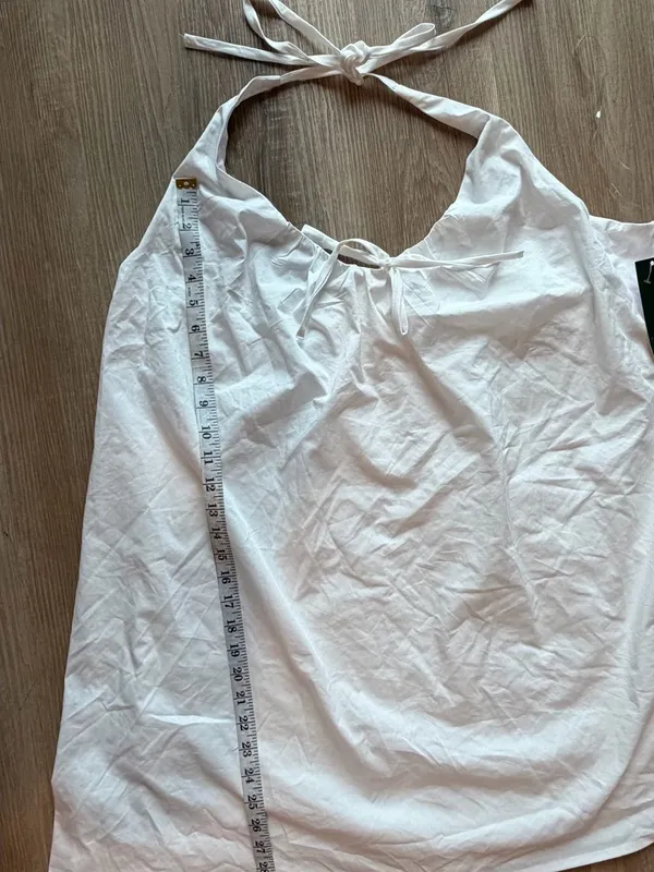 White‎ Halter Neck Sundress - Image 4