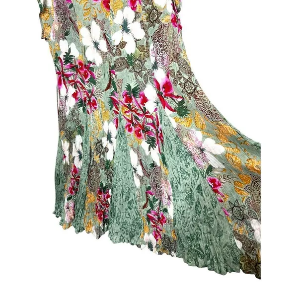 Bila Floral Print Boho Swing Dress Size‎ XL - Image 4
