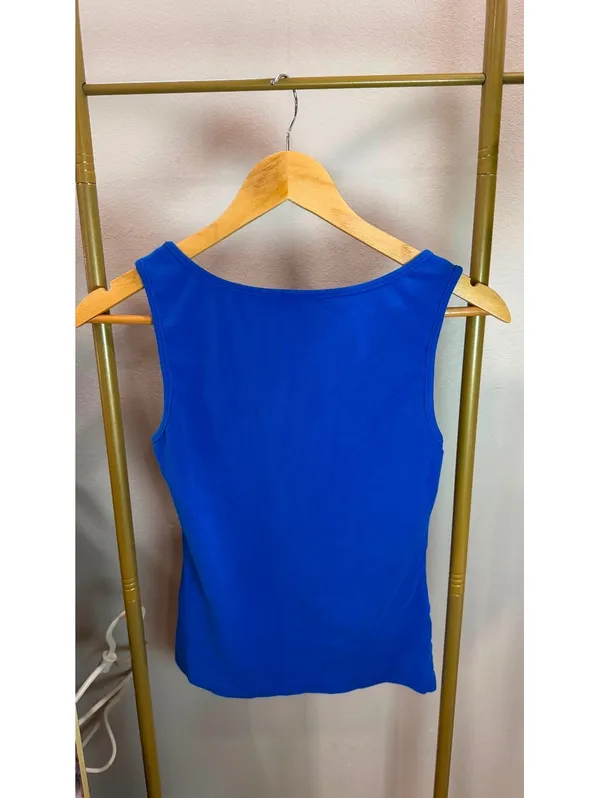 Size M Royal Blue Square Neck tank top Size M - Image 2