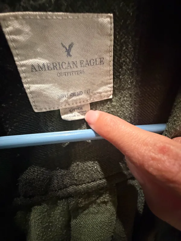 American Eagle Plaid shirt - Image 2