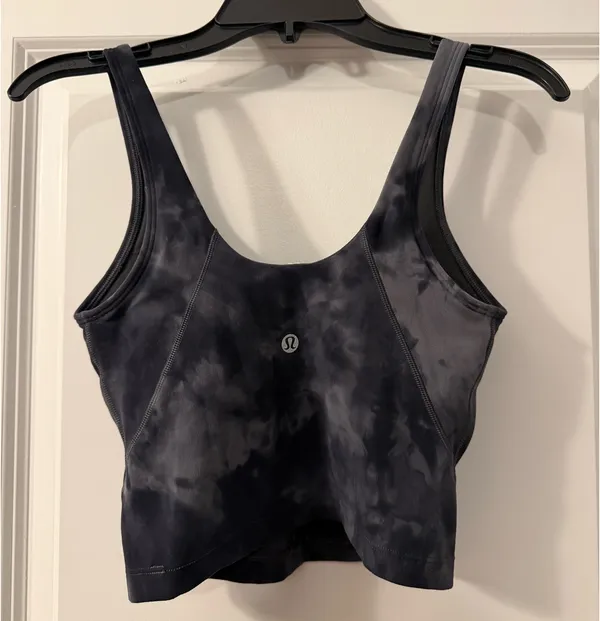 Lululemon Diamond Dye Pitch Grey Graphite Grey align tank - Image 2