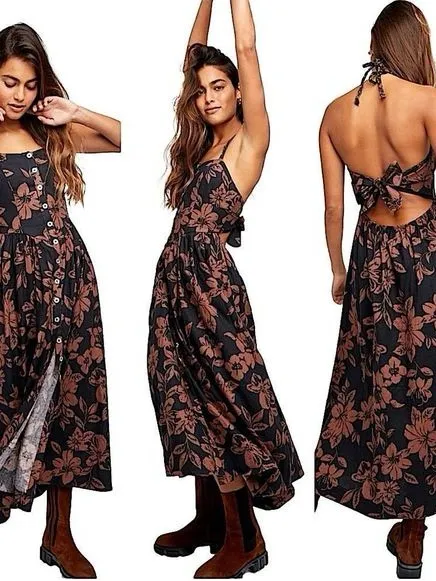 FREE PEOPLE Perfect Sundress‎ Black - Image 2