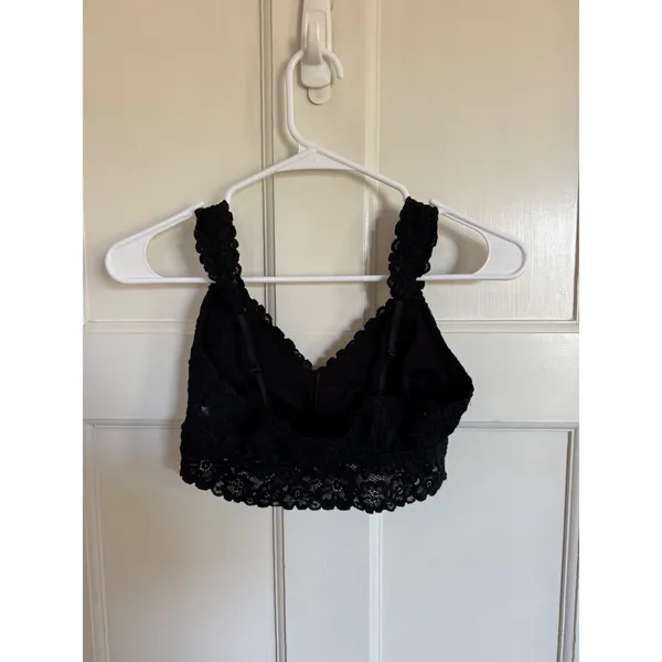 NWT Aerie black lace bralette size medium - Image 6