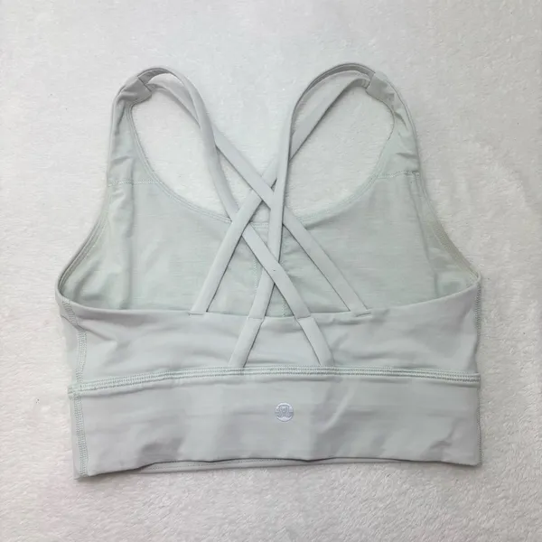 Lululemon Strappy Back Crop‎ Sports Bra Top Yoga Size 4 - Image 10