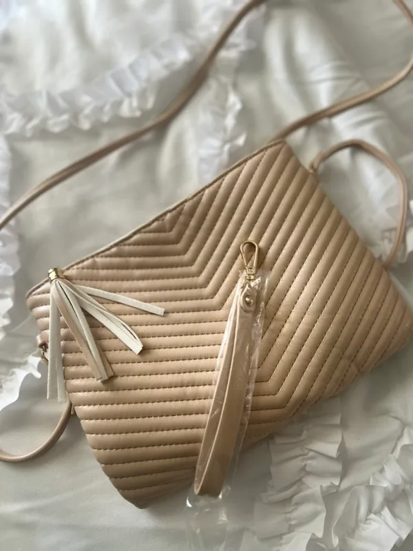 Crossbody Purse Tan - Image 3