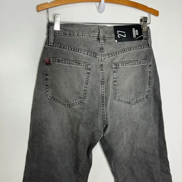 BDG Urban Outfitters‎ distressed black cowboy jeans women's size 27 new trendy - Image 5