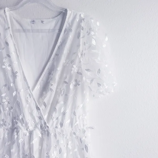 Baltic Born Marseille Embossed Maxi Dress Tulle New Without Tags - Image 5